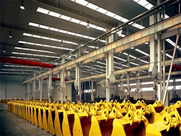 德州徐工集团挖掘机装配车间